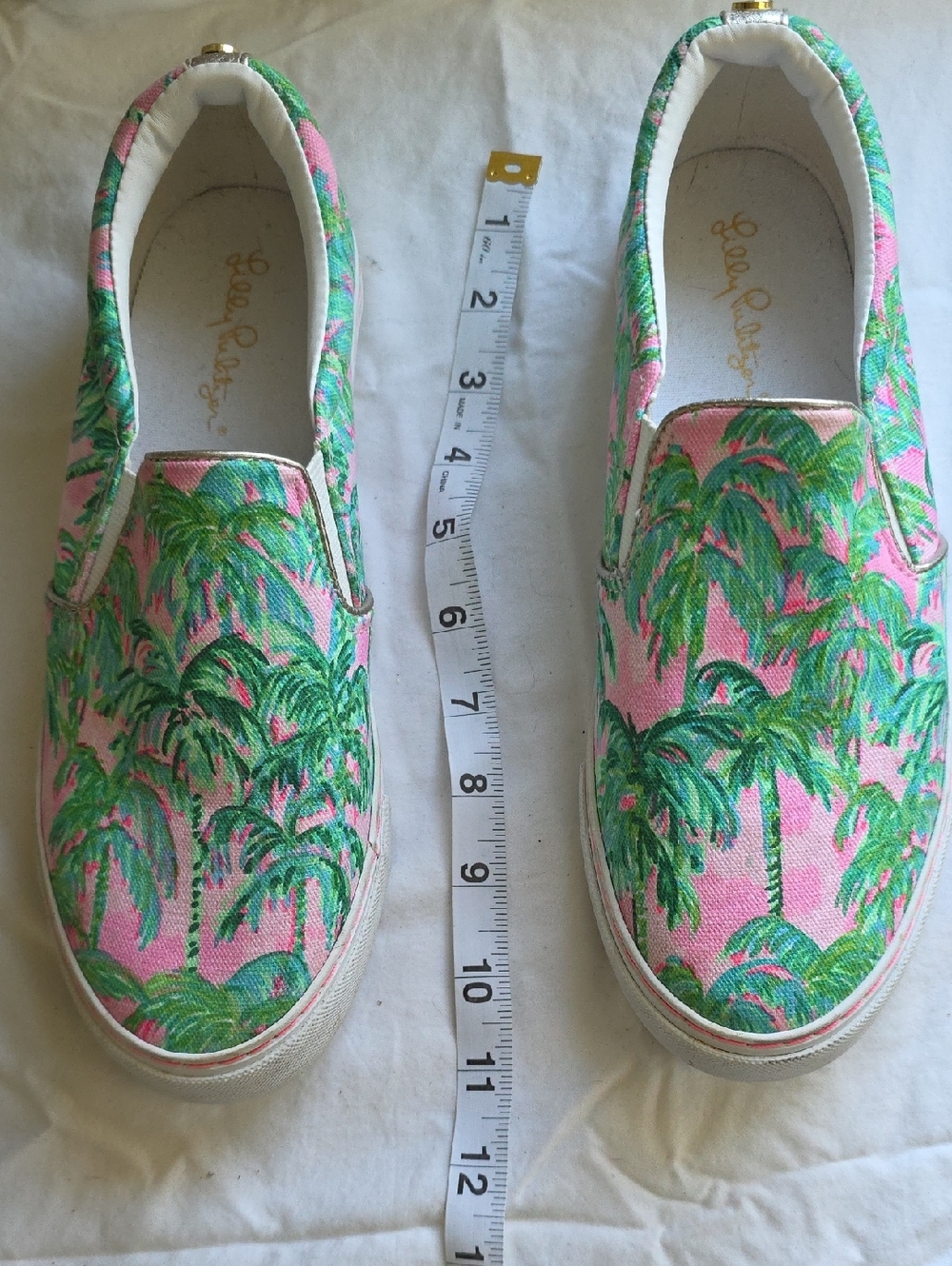 Lilly Pulitzer Julie Sneakers Suite Views 8.5M Green And Pink